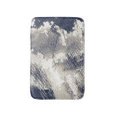 抽象的でグランジな背景。 水彩画、インク バスマット (正面縦)