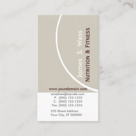 抽象的でシンプルでモダンでユニークなプロフェッショナルを青ざめさせて下さい 名刺