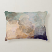 抽象的でパターン（の模様が）あるな枕 アクセントクッション (正面)