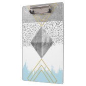 抽象的でモダンなデザイン クリップボード (左)