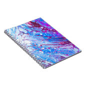 抽象的でモダンな人魚のノート ノートブック (右側)