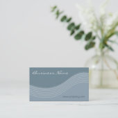 抽象的でモダンな名刺 名刺 (スタンド正面)