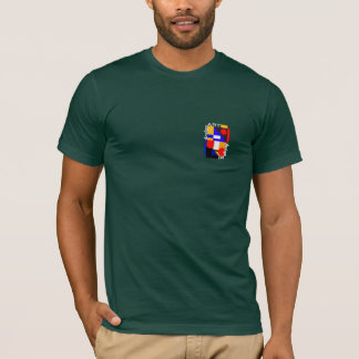 抽象的で写実的なティー Tシャツ