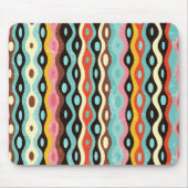 抽象的で多彩なパターン マウスパッド (正面)