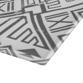 抽象的で幾何学的でアステカなパターン2 カッティングボード (角)