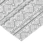 抽象的で幾何学的でアステカなパターン2 ショートテーブルランナー (コーナー)