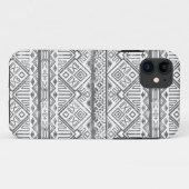 抽象的で幾何学的でアステカなパターン2 Case-Mate iPhoneケース (裏面(横))