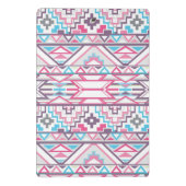 抽象的で幾何学的でアステカなパターン3 ミニクリップボード (裏面)