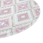 抽象的で幾何学的でアステカなパターン カッティングボード (角)