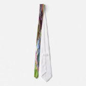 抽象的で幾何学的なタイ(0108-01) ネクタイ (裏面)