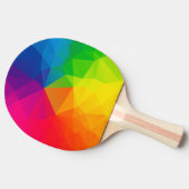 抽象的で幾何学的なパターン1 卓球ラケット (横)