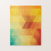 抽象的で幾何学的なパターン2 ジグソーパズル (縦)