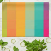 抽象的で幾何学的なパターン キッチンタオル (折り畳み)