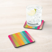 抽象的で幾何学的なパターン コースター (右側)