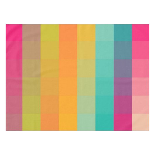 抽象的で幾何学的なパターン テーブルクロス (正面(横))