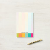 抽象的で幾何学的なパターン ポストイット (デスク上)