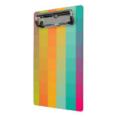 抽象的で幾何学的なパターン ミニクリップボード (アングル2)