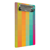 抽象的で幾何学的なパターン ミニクリップボード (アングル)