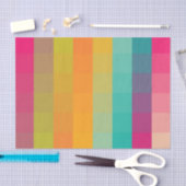 抽象的で幾何学的なパターン 薄葉紙 (クラフト)