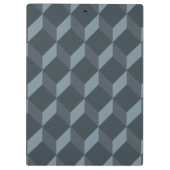 抽象的で幾何学的な背景パターン クリップボード (裏面)