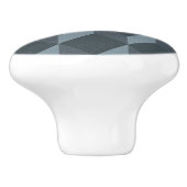 抽象的で幾何学的な背景パターン セラミックノブ (側面)