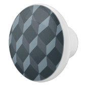 抽象的で幾何学的な背景パターン セラミックノブ (右)