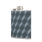 抽象的で幾何学的な背景パターン フラスク (左)