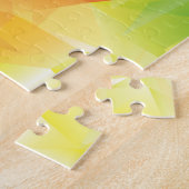 抽象的で幾何学的な虹のパズル ジグソーパズル (側面)