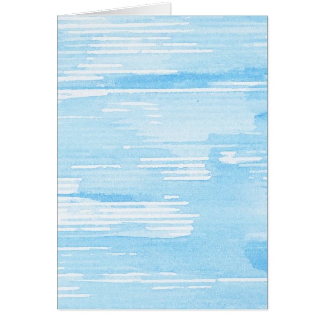 抽象的で青い水彩画の背景、質 (正面)