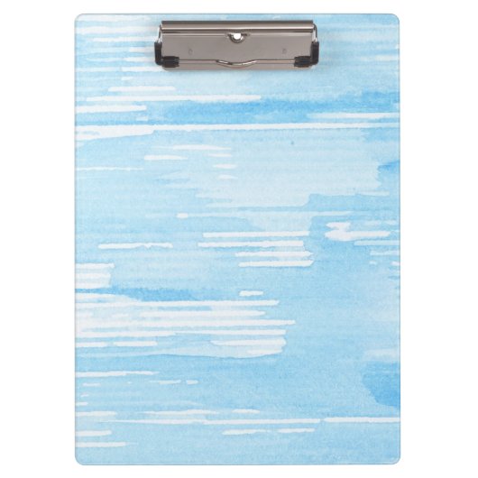 抽象的で青い水彩画の背景、質。 2 クリップボード (正面)