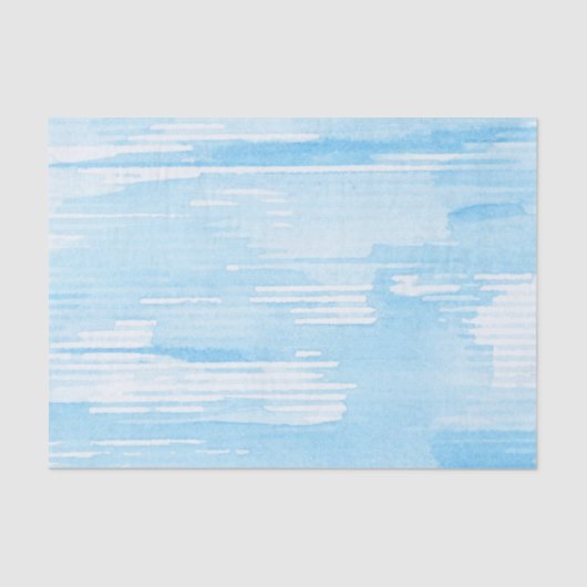 抽象的で青い水彩画の背景、質。 2 薄葉紙 (正面)