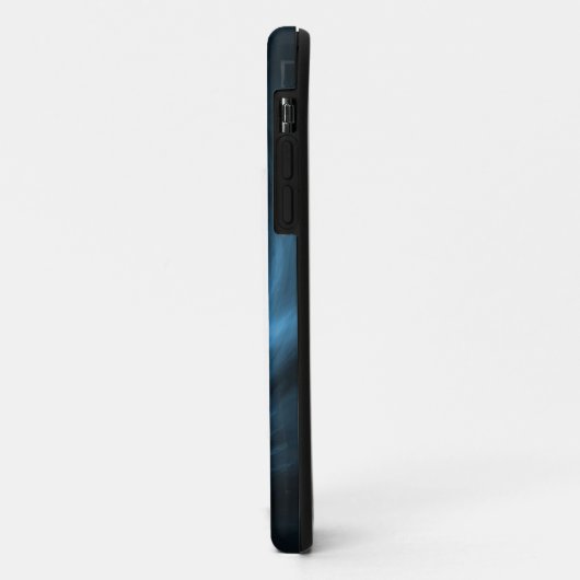 抽象的で青い渦巻のiPhone 5の箱 Case-Mate iPhoneケース (裏面/左)