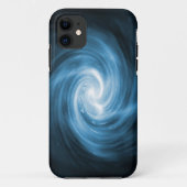 抽象的で青い渦巻のiPhone 5の箱 Case-Mate iPhoneケース (裏面)