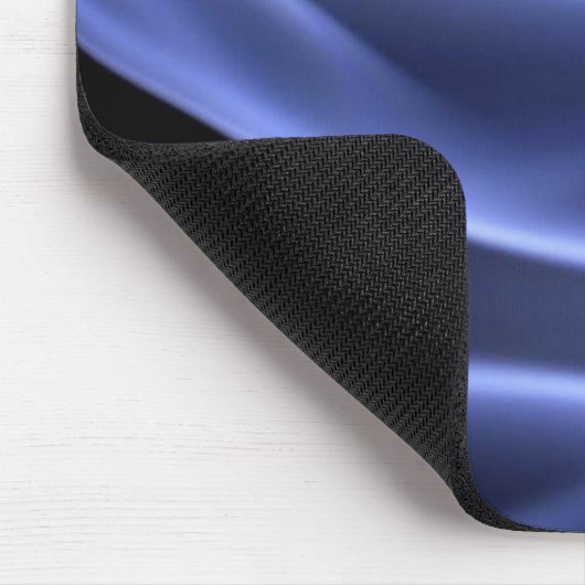 抽象的で黒い濃紺のモダンのミニマリスト マウスパッド (コーナー)