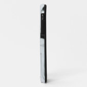 抽象的で黒く及び白い絵画 Case-Mate iPhoneケース (裏面/左)