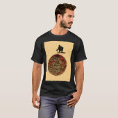 抽象的なつながり Tシャツ (正面フル)