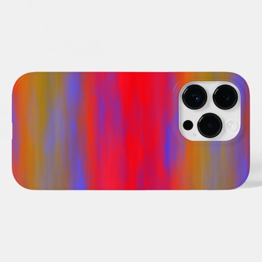 抽象的なふわふわデザインの携帯ケース Case-Mate iPhoneケース (裏面 (横))