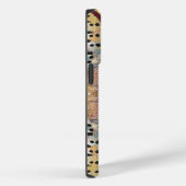 抽象的なアクセントを備えたニュートラルな優雅さのロゴ Case-Mate iPhoneケース (裏面 / 右)