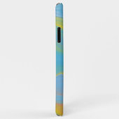 抽象的なアクリル流動 - 夏のそよ風 Case-Mate iPhoneケース (裏面/右)