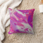 抽象的なアクリル・ポア クッション (ブランケット)