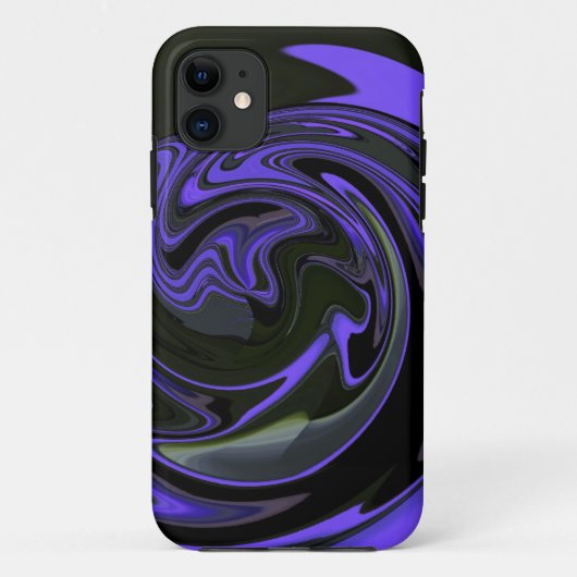 抽象的なアメシスト・サイケデリア iPhone 5 ケース Case-Mate iPhoneケース (裏面)