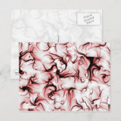 抽象的なアルゴリズムアート ポストカード (正面/裏面)