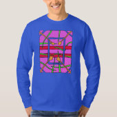 抽象的なウェアラブルアート - Tシャツ (正面)