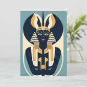 抽象的なエジプト 招待状 (スタンド正面)