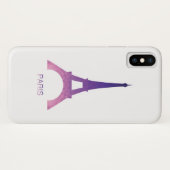 抽象的なエッフェル塔 Case-Mate iPhoneケース (裏面(横))