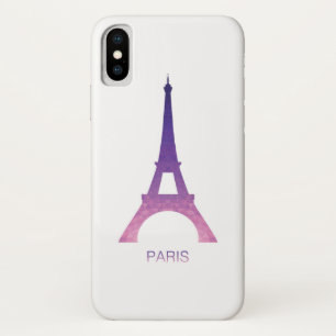 抽象的なエッフェル塔 iPhone X ケース