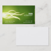 抽象的なエネルギー破烈の名刺 名刺 (正面/裏面)