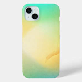 抽象的なエレガントなカラフルなペイントパターン iPhone 15 MINIケース