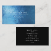 抽象的なエレガント 名刺 (正面/裏面)