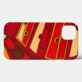 抽象的なオレンジパネル Case-Mate iPhoneケース (裏面 (横))